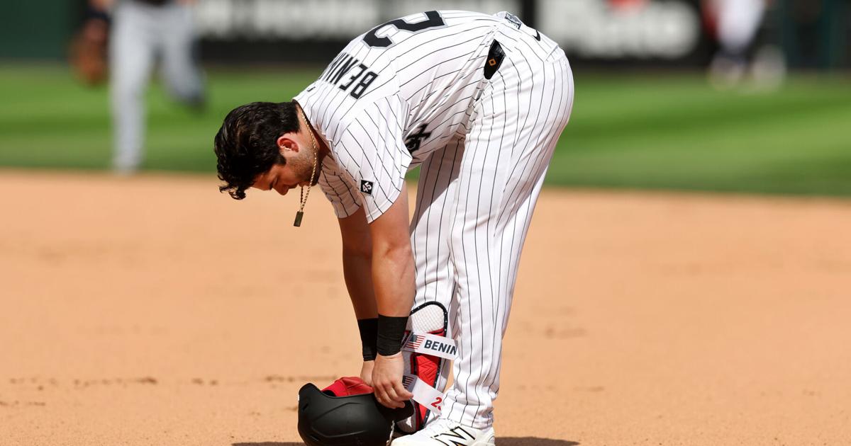 White Sox held to 2 hits in 4-2 loss to Guardians in Game 1 of split doubleheader - The Daily Gazette