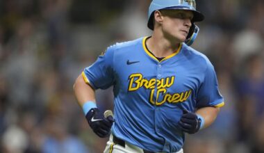 Yelich, Vaughn homers help power Brewers to an 8-3 win over the Nationals | Sports