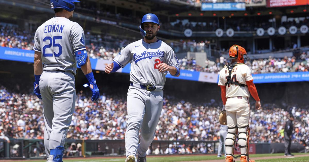 Ohtani, Conforto shine as Dodgers beat Giants 2-1 to end 7-game skid | MLB