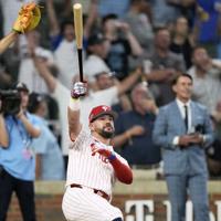 Kyle Schwarber's 3 homers in All-Star Game's first tiebreaking swing-off lift NL over AL | Local Sports