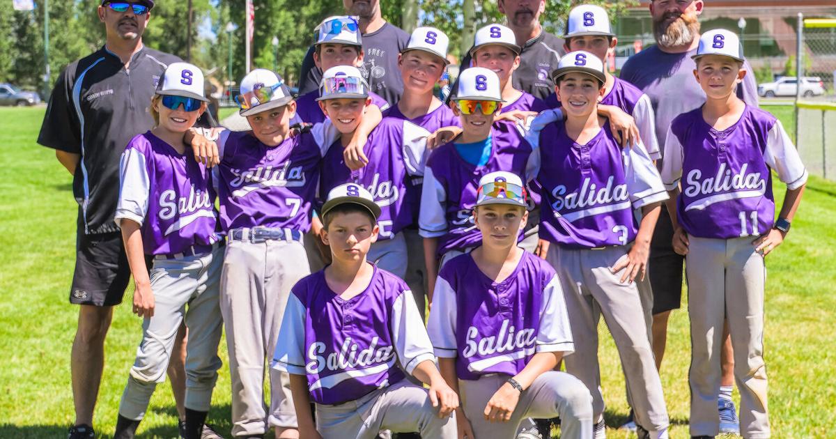 Salida U12 baseball team takes third in Gunnison | Local News