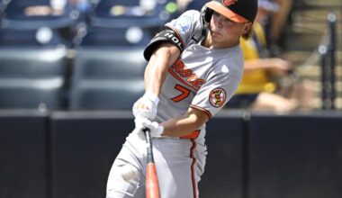 Holliday, Jackson, O’Hearn homers carry the Orioles to a rain-delayed win over the Rays; Nationals, Pirates lose | Sports