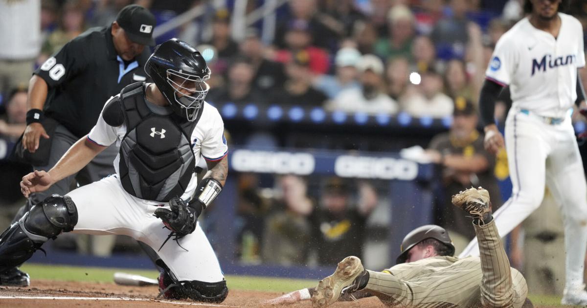 Merrill, Maldonado deliver RBI hits in the 2nd inning as Padres hold on to beat Marlins 2-1 | Sports