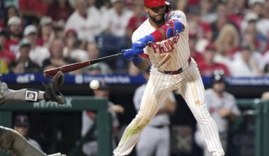 Phillies claim another wild, walk-off win on catcher's interference with bases loaded in 10th | MLB