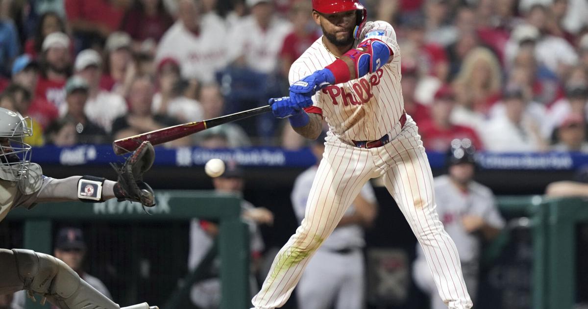 Phillies claim another wild, walk-off win on catcher's interference with bases loaded in 10th | MLB