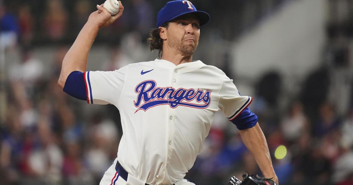 Jacob deGrom strikes out 9 and helps the Rangers to a 6-2 win over the Athletics | MLB