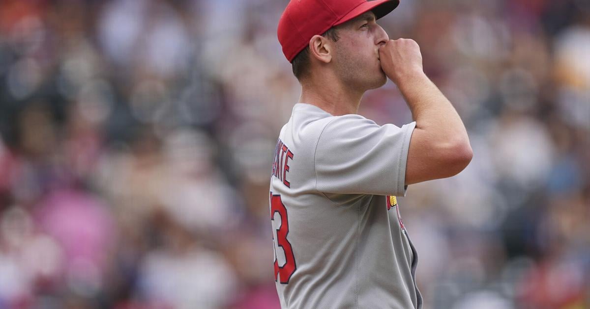 Cardinals end disastrous trip with rare shutout by Rockies