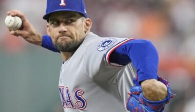 Rangers' Nathan Eovaldi scheduled to make first second-half start Friday against Braves | MLB