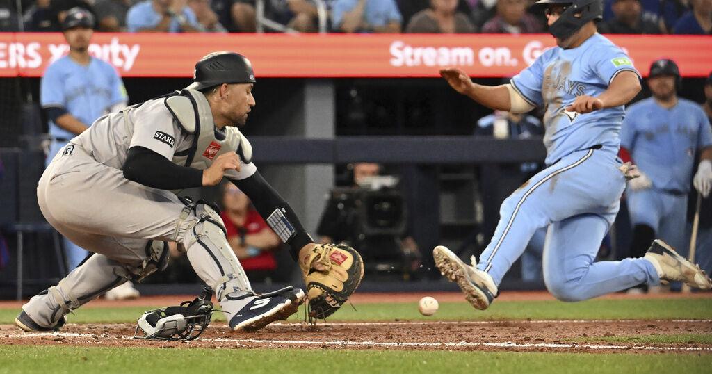 Bichette homers and Yankees make 4 errors in 8-4 loss to Blue Jays | Sports