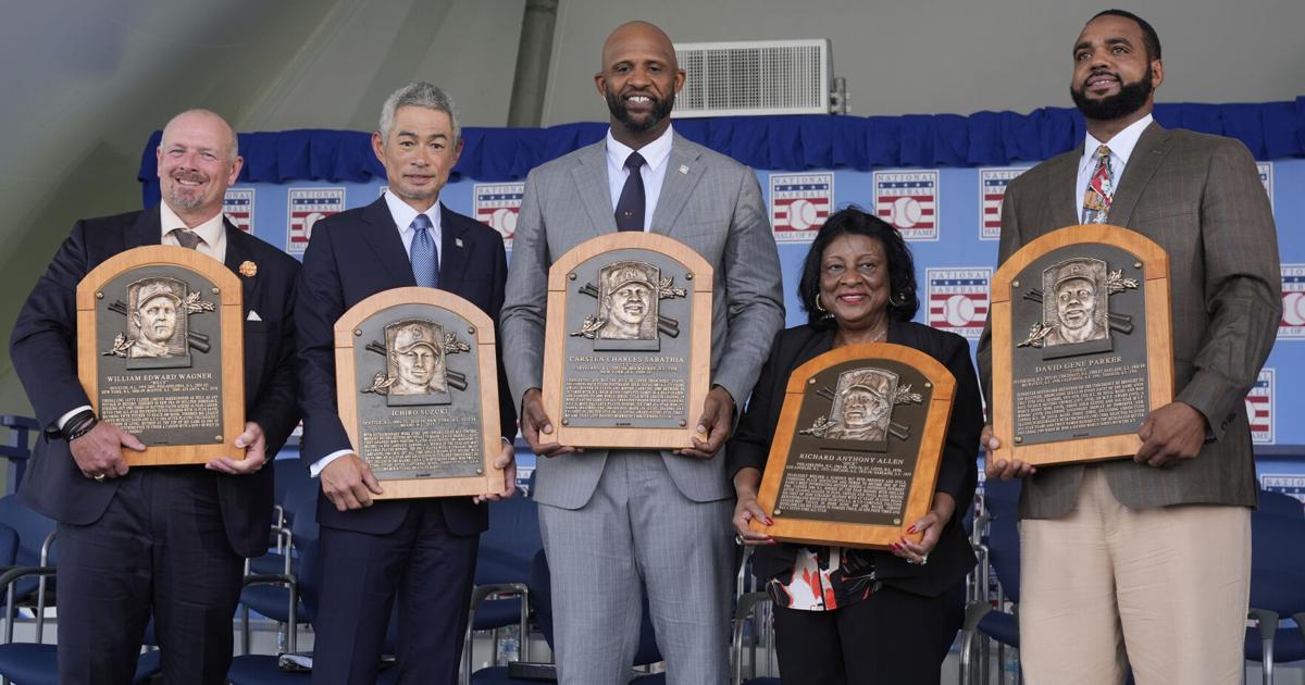 Ichiro Suzuki adds humorous touches to Hall of Fame induction ceremonies | Sports