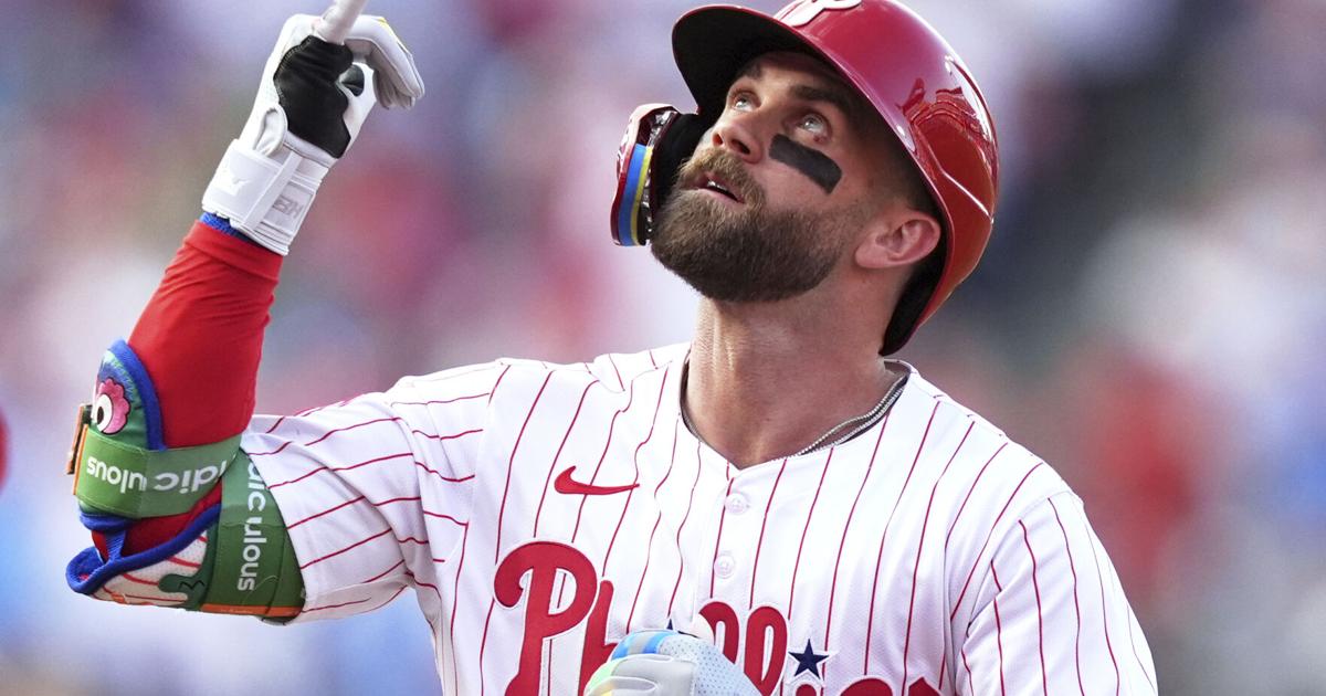Baseball Commissioner Rob Manfred confronted by Bryce Harper during meeting, AP source says | Illinois News