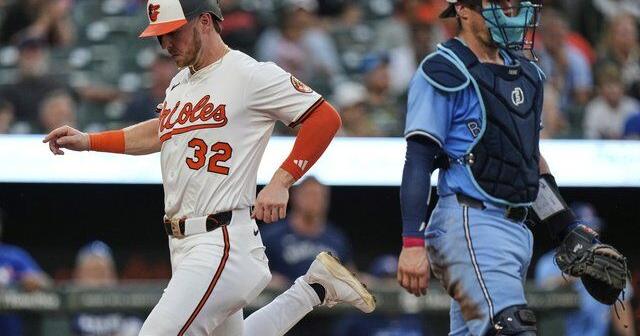 Rutschman’s clutch double lifts Orioles to 3-2 win over Blue Jays and doubleheader sweep | National Sports