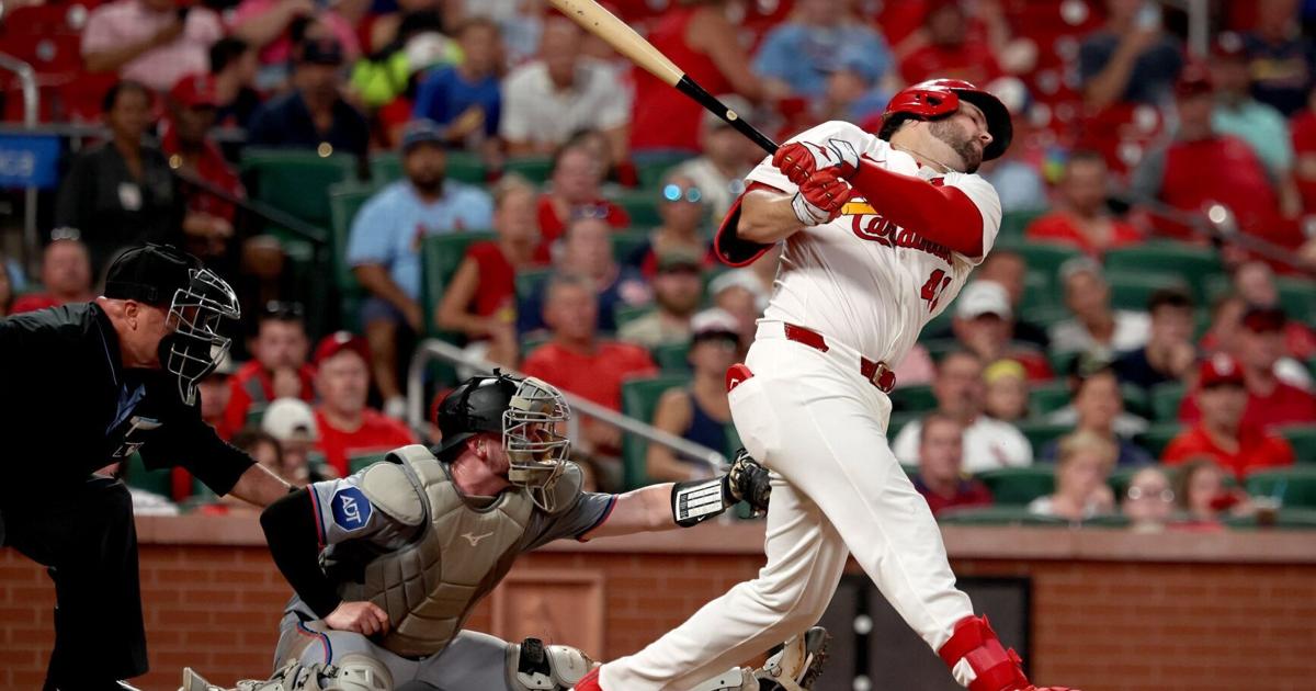 After falling behind on early homer, Cardinals lineup held scoreless in loss to Marlins