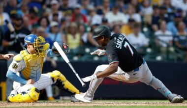Stowers, Lopez power Marlins past Brewers