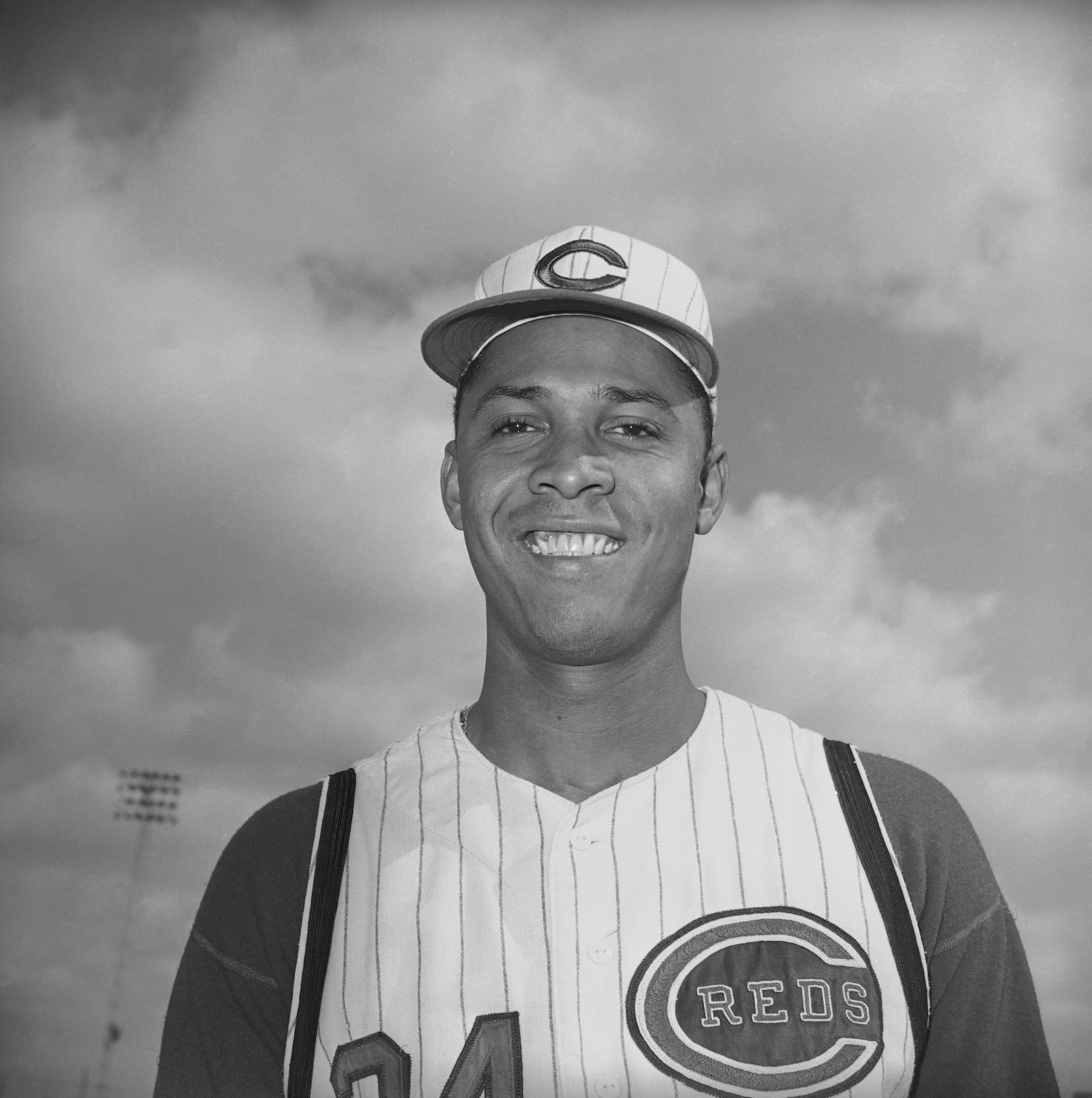 Cincinnati Reds infielder Tony Perez at spring training in Tampa, Fla. on March 19, 1965. (AP Photo/Harry Harris)