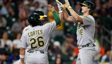 Athletics rookie Nick Kurtz had one of the best games in MLB history on Friday