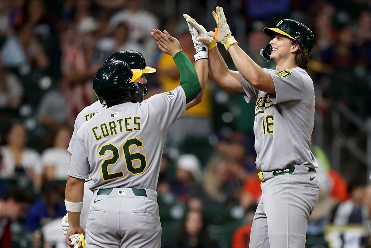 Athletics rookie Nick Kurtz had one of the best games in MLB history on Friday