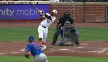 Westburg powers Orioles past Mets 7-3 for doubleheader sweep