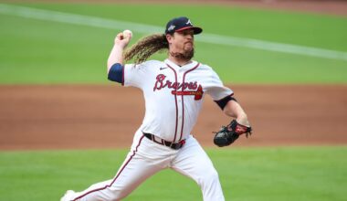 Adell’s double in 8th drives in the game’s first run as Angels beat Braves 4-0 and return to .500