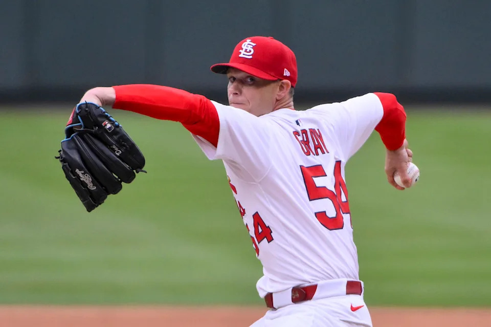 St. Louis Cardinals starting pitcher Sonny Gray (54)Jeff Curry-Imagn Images