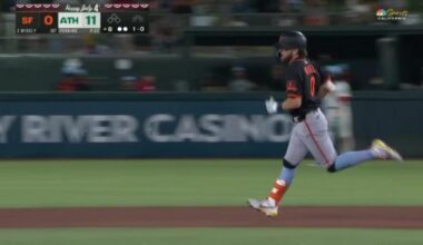 Athletics cruise past Giants 11-2 with six scoreless innings from Sears