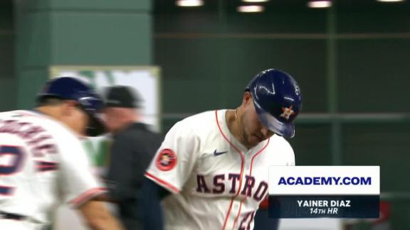 Yainer Diaz homers as the Astros beat the Nationals to stop a 5-game slide