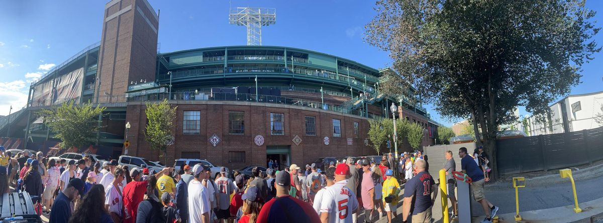 Outside Fenway Park. August 27, 2023