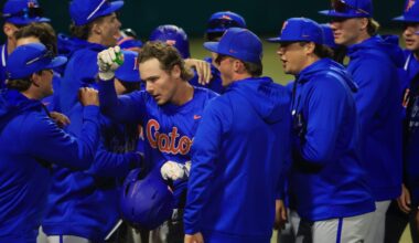 Florida Gators 3B Bobby Boser 2025 MLB Draft Athletics Round 11 pick