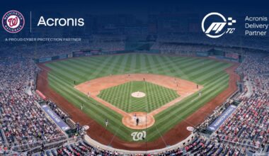 Acronis and M3 Technology Consultants #TeamUp with the Washington Nationals
