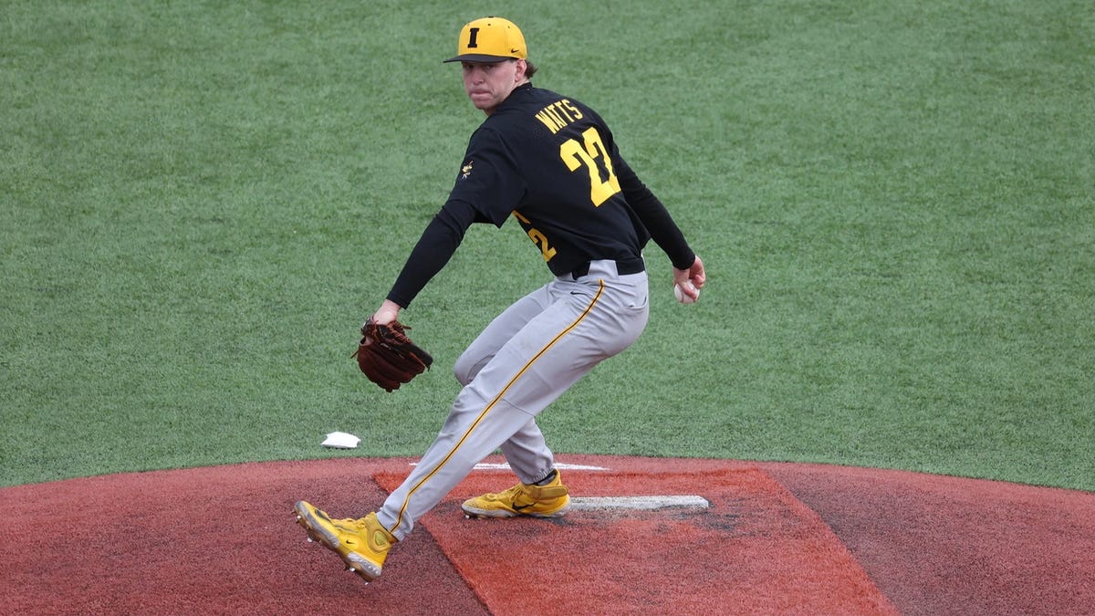St. Louis Cardinals select Iowa pitcher Anthony Watts in MLB Draft
