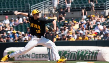Iowa baseball pitcher Aaron Savary selected by Guardians in MLB draft