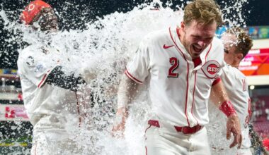 Cincinnati Reds, LA Dodgers winners, losers