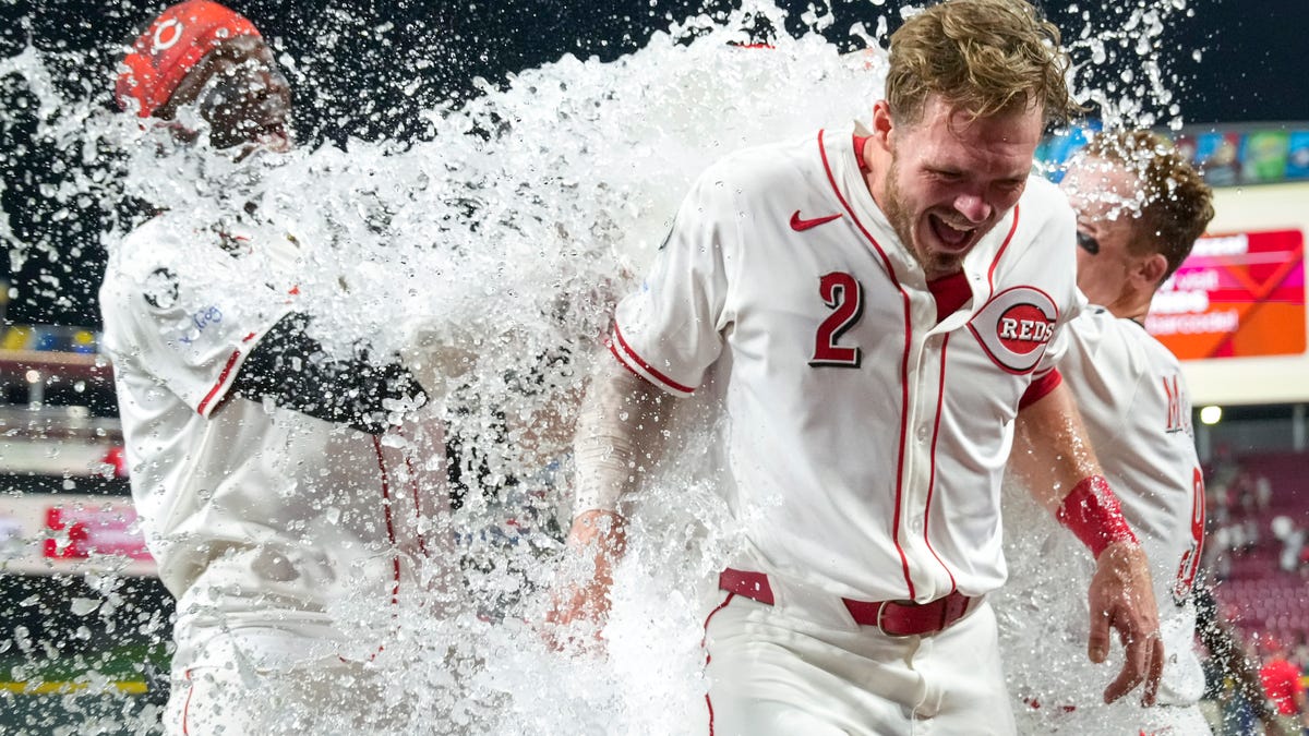 Cincinnati Reds, LA Dodgers winners, losers