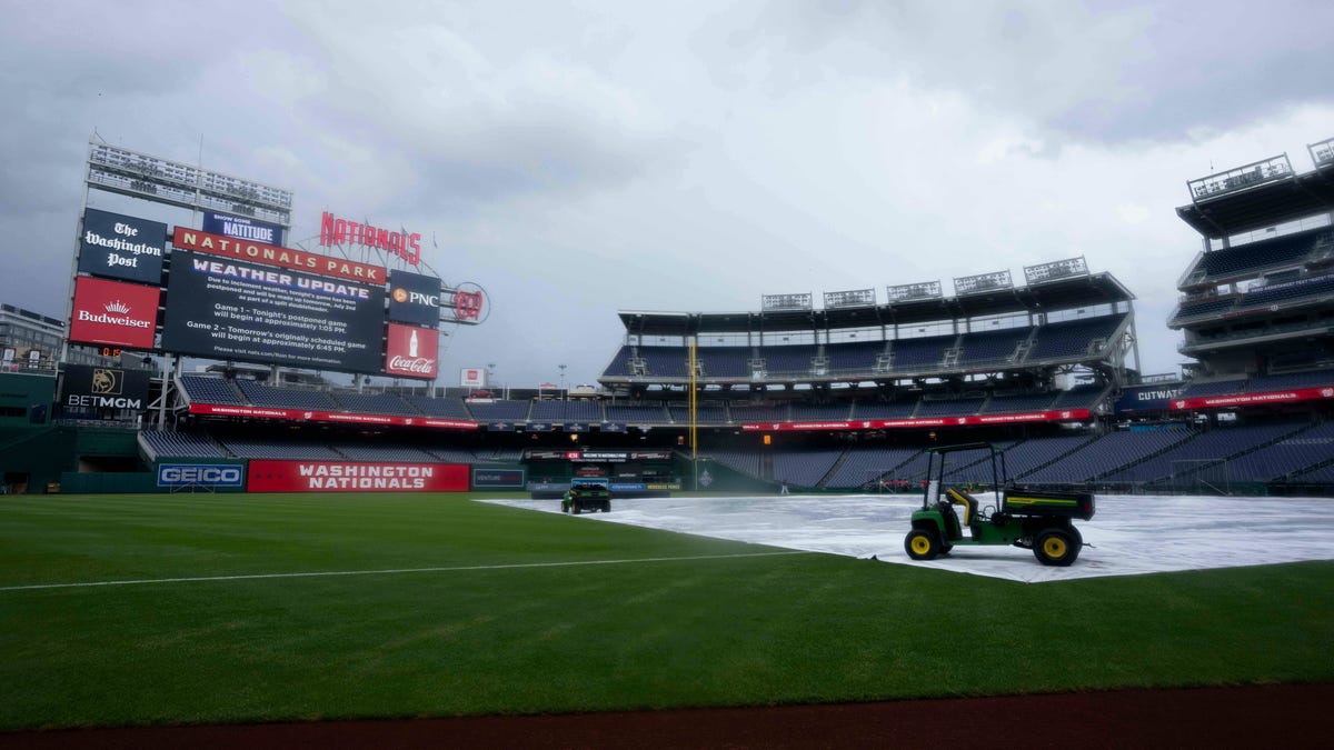 Detroit Tigers-Washington Nationals postponed because of weather