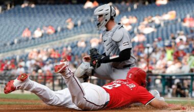 Tigers settle for split as bullpen allows six runs vs. Nationals