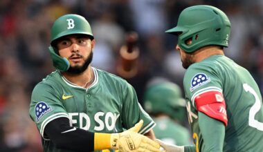 Red Sox roll into second half, AL East standings