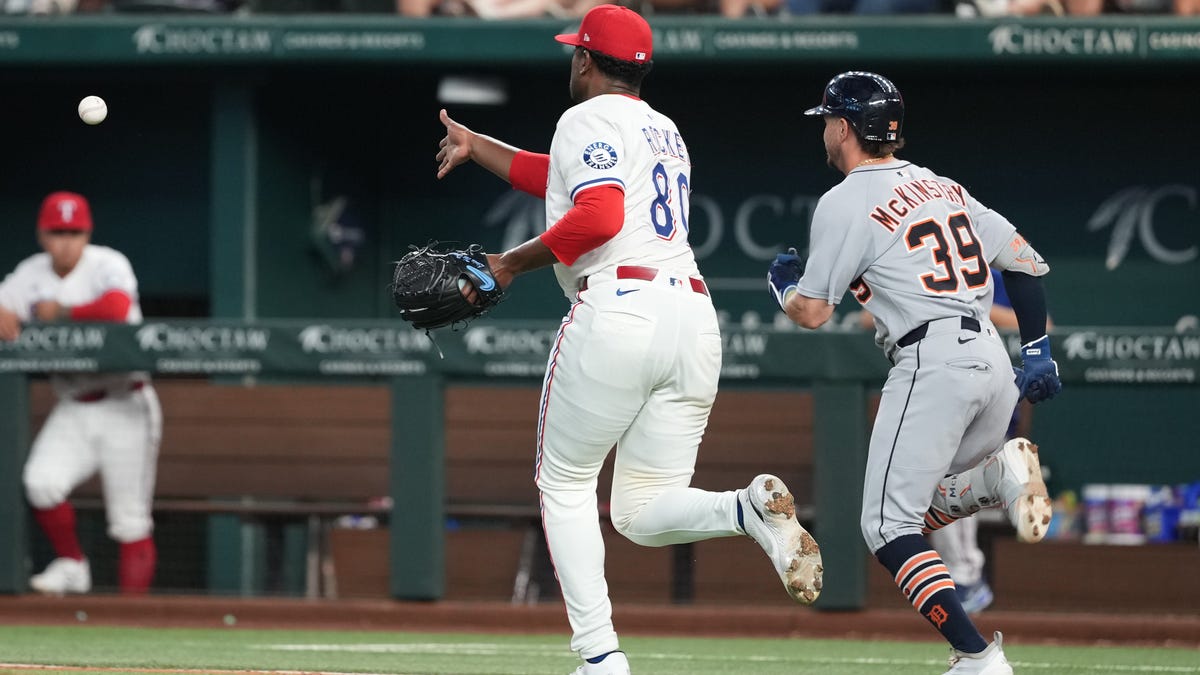 Detroit Tigers losing streak hits six with 4-1 loss to Texas Rangers