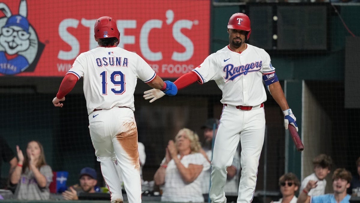 Rangers vs. Athletics player props and odds
