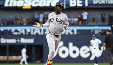 New York Yankees lineup vs Toronto Blue Jays for Wednesday night game
