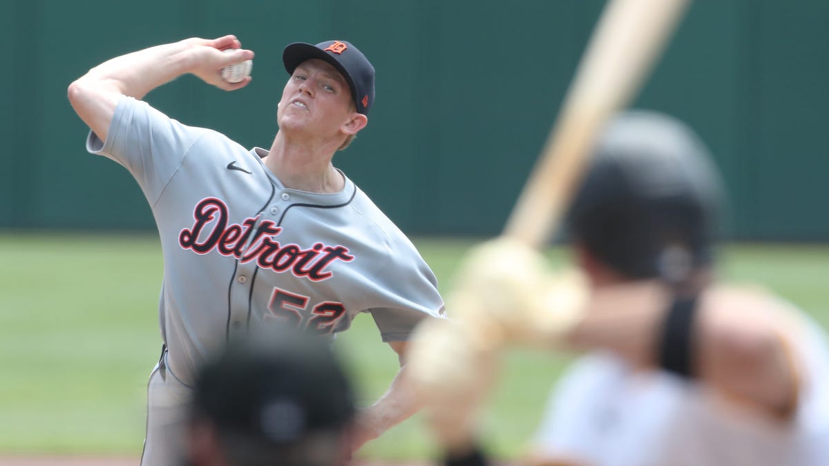 Detroit Tigers rookie pounded early in 6-1 loss to Pirates