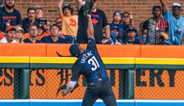 Detroit Tigers lose fifth straight, 6-2 to Toronto Blue Jays