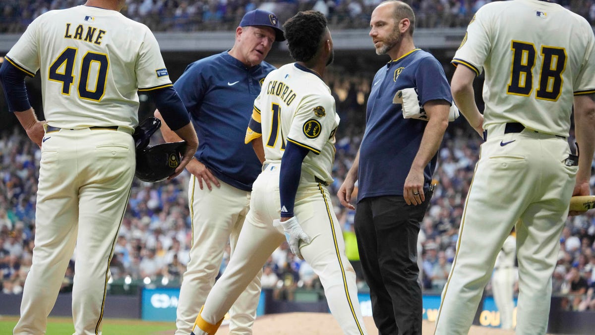 Emerging star hurt in Brewers vs Cubs