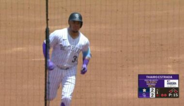 Estrada hits 2-run homer, drives in 4 in Rockies' 7-6 victory over Astros