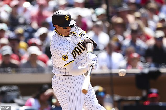 Machado has had a strong year for the Padres as he's hitting .293 with 13 home runs