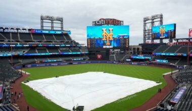 Mets' series-opener vs. Brewers postponed due to thunderstorms