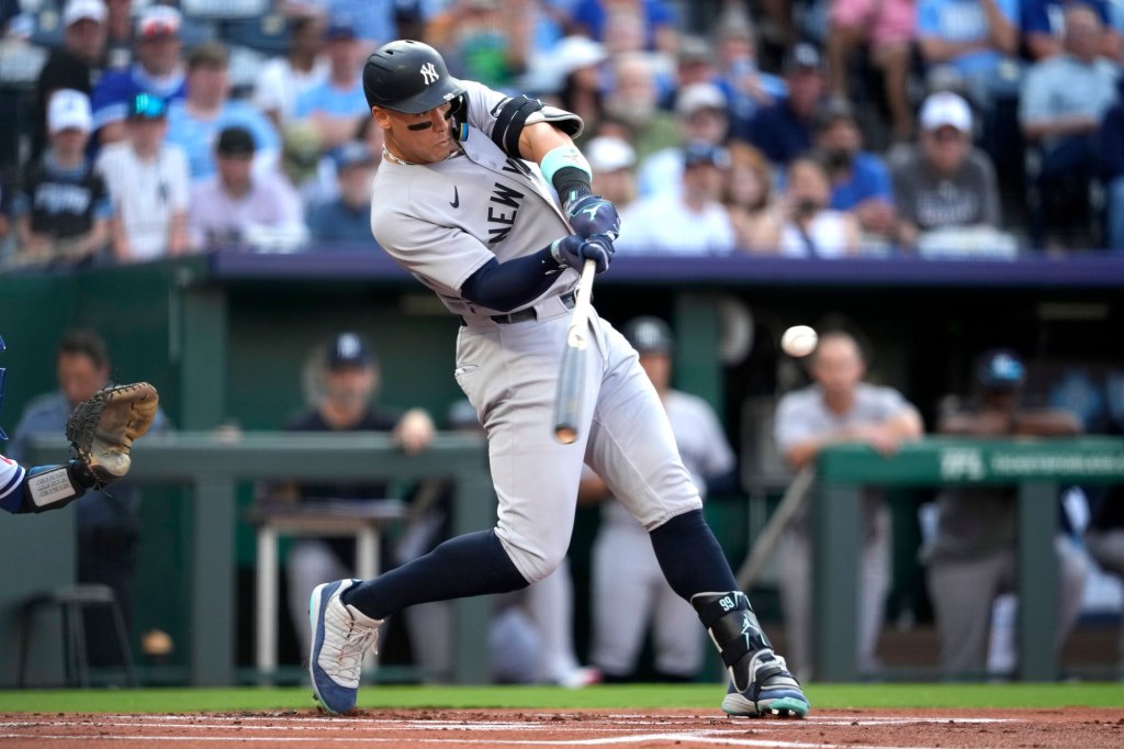 Judge hits third-longest homer of MLB season, a 469-foot shot in Yankees’ win over Royals – Trentonian