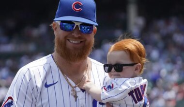 Quick Reminder of Why Justin Turner Spells Michael Busch Against Southpaws -