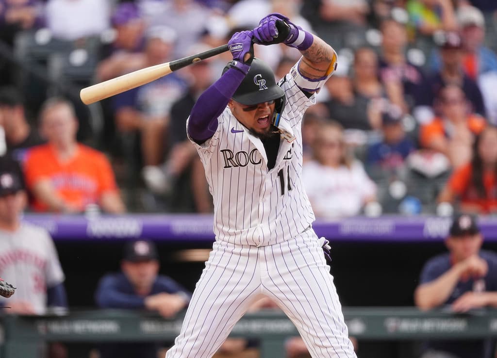 Astros Rockies Baseball