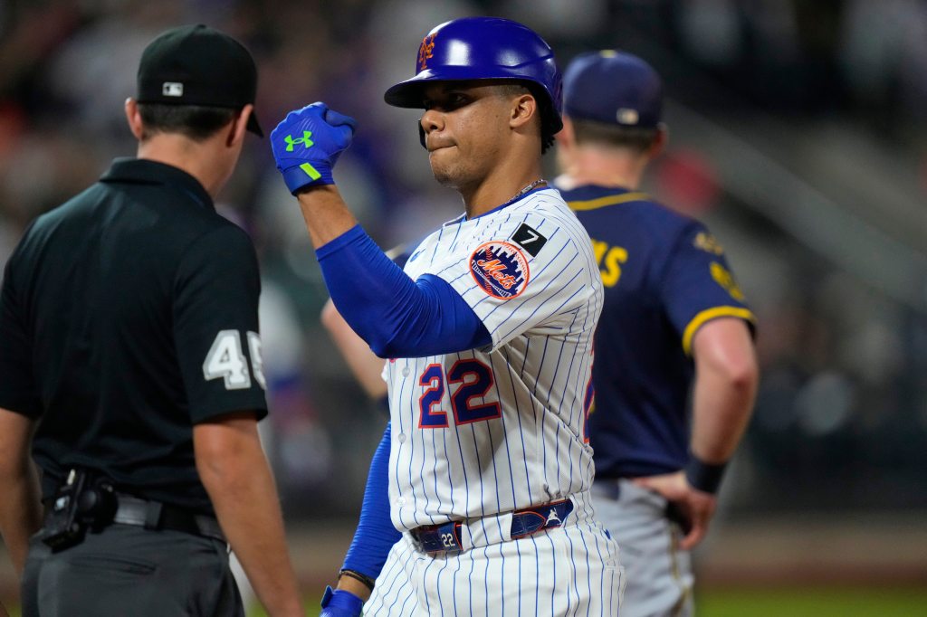 David Peterson, Juan Soto and Pete Alonso lift Mets to win over Brewers