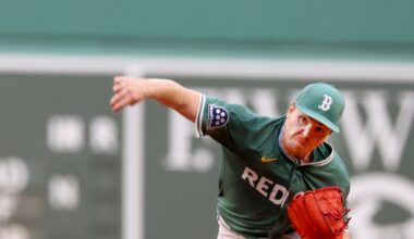 Red Sox starter Hunter Dobbins leaves game due to injury in second inning